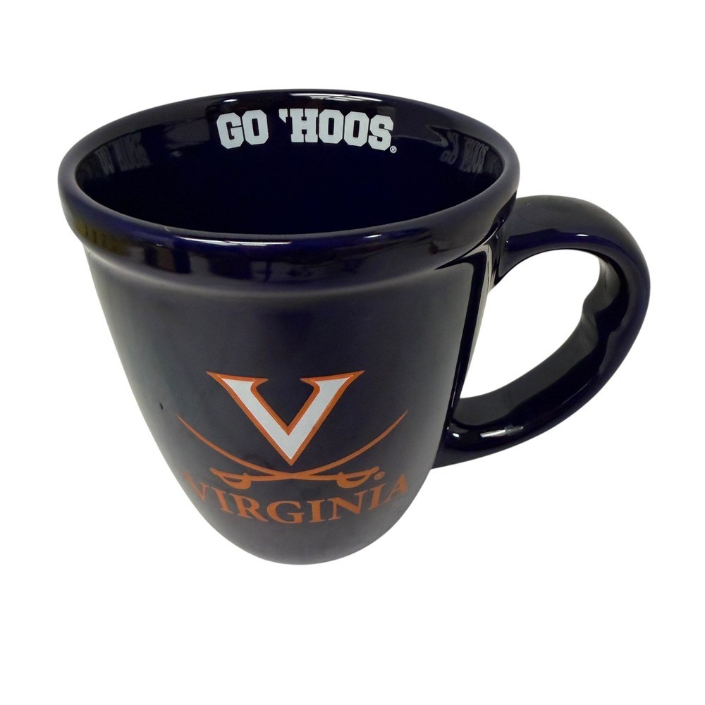 University of Virginia Cavaliers Go Hoos Coffee Mug NCAA Officially Licensed